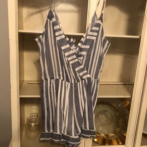 Tularosa striped romper